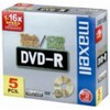 DVD-R  16x pack de 5