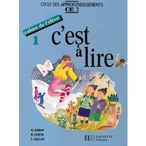 C'EST A LIRE CE2 - CAHIER DE L'ELEVE 1 - ED.1992