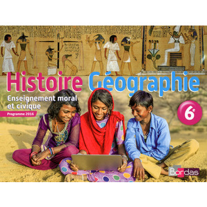 HISTOIRE GEOGRAPHIE EDUCATION CIVIQUE 6E 2016 MANUEL ELEVE