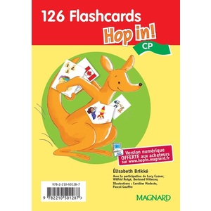 HOP IN! ANGLAIS CP (2015) - FLASHCARDS