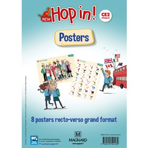 NEW HOP IN! ANGLAIS CE2 (2018) - POSTERS