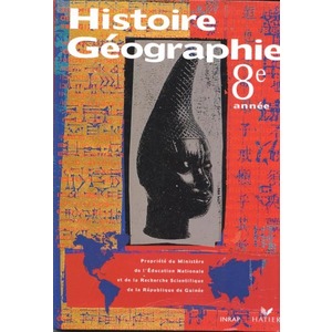HISTOIRE GEOGRAPHIE, 8E ANNEE, LIVRE DE L'ELEVE, GUINEE