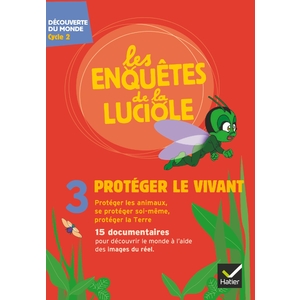 LES ENQUETES DE LA LUCIOLE CYCLE 2 - PROTEGER LE VIVANT - DVD