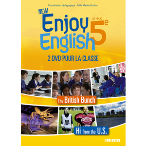 NEW ENJOY ENGLISH 5E - COFFRET 2 DVD CLASSE