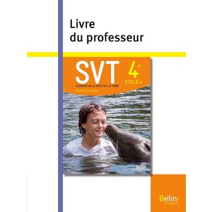 SVT 4E LIVRE DU PROFESSEUR