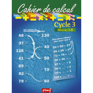 CAHIER DE CALCUL CYCLE 3 NIVEAU 1B