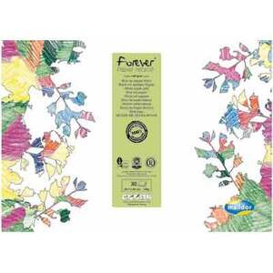 BLOC 30 FS CARTA FOREVER RECYCLE 130G BLANC A3