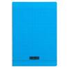 Cahier piqué 8000 POLYPRO A4 48 pages grands carreaux 90 g - Bleu