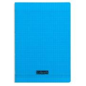 Cahier piqué 8000 POLYPRO A4 48 pages grands carreaux 90 g - Bleu