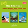 READING TIME CE2 - CD AUDIO CLASSE DES 3 OUVRAGES - EDITION 2013