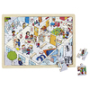 PUZZLE BOIS JUXTAPOSABLE - L'ECOLE