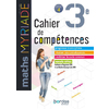 MYRIADE MATHS 3E 2019 CAHIER DE COMPETENCES ELEVE