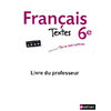 TERRE DES LETTRES 6E 2009 - PROFESSEUR