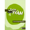 JOIN THE TEAM 4E 2008 - LIVRE DU PROFESSEUR