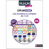 MHM - MATERNELLE ET COLORCODE MS - LES MONSTRES A COMPTER DE 1 A 6