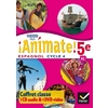 ANIMATE ESPAGNOL 5E ED. 2016 - COFFRET CD AUDIO DVD