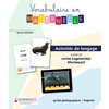 VOCABULAIRE EN MATERNELLE - DOSSIER PEDAGOGIQUE