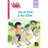 TEO ET NINA GS CP NIVEAU 1 - TEO ET NINA A DOS D'ANE