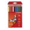 ETUI 12 CRAYONS COULEUR TRIO ASSORTIS