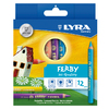 FERBY 12 CRAYONS COULEURS ASSORTIS