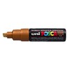 MARQUEUR POSCA BRONZE PC 8K PTE  BISEAUTEE LARGE