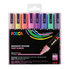 POSCA PC-5M 8 MARQUEURS COLORIS PASTEL ASSORTIS