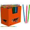KIDS SMOOTH CLASSPACK 60 CRAYONS COULEUR COLORIS ASSORTIS