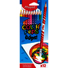 OOPS COLORPEPS 12 CRAYONS COULEURS EFFACABLES COLORIS ASSORTIS