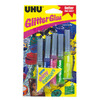 ETUI 5 TUBES GLITTER GLUE COUL. ACIDULEES