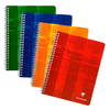 CLAIREFONTAINE CAHIER 17X22 100P 5X5 90G RELIURE INTÉGRALE