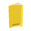 CARNET PIQURE PP JAUNE 11X17 96P 5X5 90G