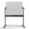 1 TABLEAU MOBILE EN VERRE BLANC BRILLANT 120 X 90 CM