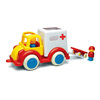 AMBULANCE 25cm + BRANCARD+2 PERSONNAGES