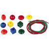 PERLES JUMBO COULEURS FLUOS 150 ASS