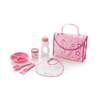 SET REPAS  (Biberon, Cuill., Fourchette, Plat, Pot, Bavoir, Sac)