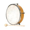 TAMBOURIN PEAU NATURELLE 20CM