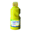 GIOTTO FLACON GOUACHE 250ML JAUNE PRIMAIRE