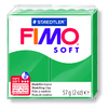 PATE A CUIRE FIMO SOFT PAIN DE 57GR VERT SAPIN