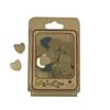 MOSAIQUE PLASTIQUE MIROIR C¼UR  LOT de 21 environ