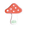 CHAMPIGNONS BOIS Mini 1,5cm 12 pièces
