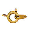 FERMOIR A RESSORT PM DORE sachet de 7