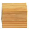 BOITE BOIS couvercle pivotant 65x50x45mm rectangle