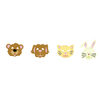 FORMES p/MASQUES CARTON à découper 4 animaux