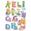 STICKERS EDUCATIFS 2F 69x49cm alphabet -