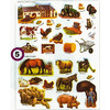 GOMMETTES LA FERME 366 gommettes 12 Fs