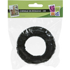 CHENILLE 8MM ÉCHEVEAU 5M NOIR