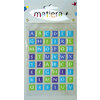 LETTRES ADHESIVES 48 pièces