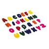 ABECEDAIRE FEUTRINE 1MM 54 LETTRES 4CM COUL ASS