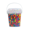 1 100 PERLES BOIS RONDES 10MM COLORIS ASSORTIS