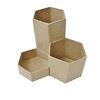 POT A CRAYONS 3 COMPARTIMENTS EN CARTON